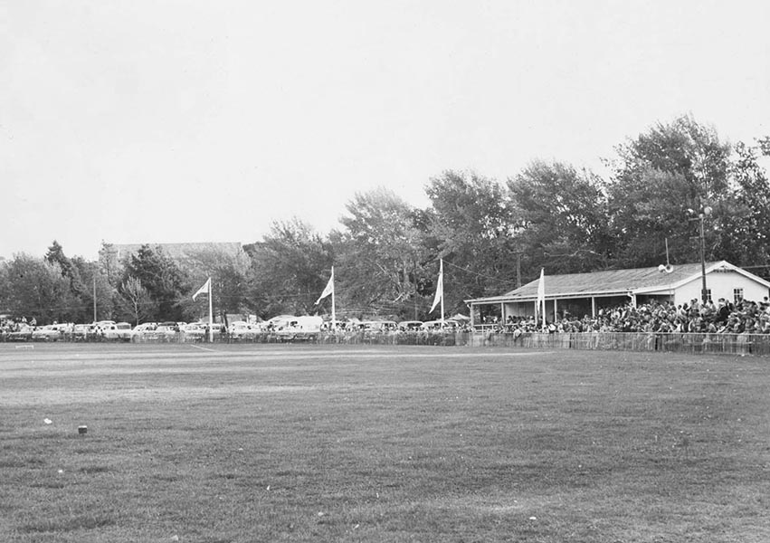 Manuka Oval in the 1940s