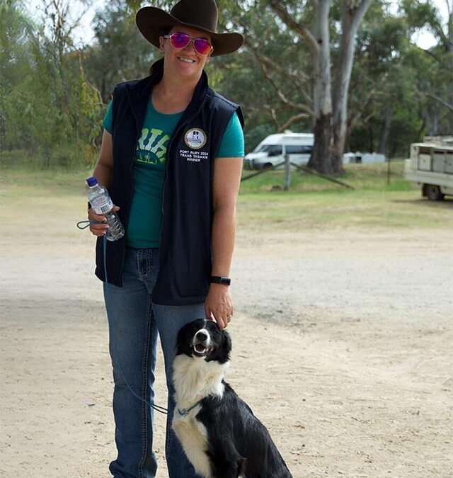 Jess Kimpton and Quickstep Miss Serendipity: A Dynamic Duo at the National Sheepdog Trial Championships